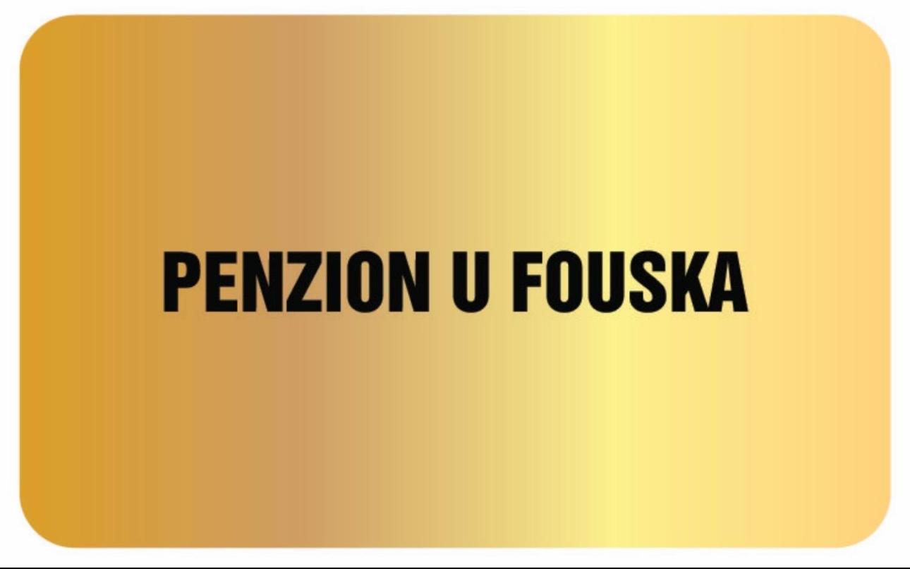 Penzion U Fouska Chodov  Ngoại thất bức ảnh